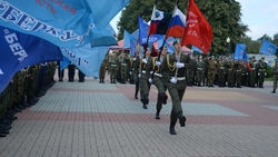 Курсанты военно-патриотических клубов Белгородской области встретились в Губкине