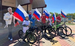 Велопробег «Здоровая Россия» прошёл в селе Скородное губкинской территории 