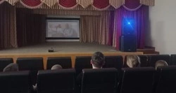 Открытый показ документального фильма «Михаил Зорин. Жизнь продолжается!» прошёл в ДК села Осколец