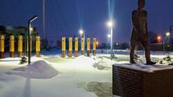 Предприятие «Белгородэнерго» подключило освещение в новом сквере памяти в Прохоровке