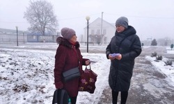 Акция «Госуслуги – это просто!» прошла в селе Скородное губкинской территории 
