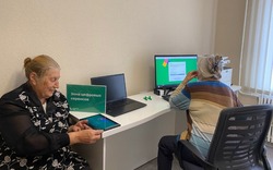 Губкинские пенсионеры прошли «Цифровой диктант» 