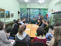 Школьники встретились с сотрудниками Губкинского лесничества 