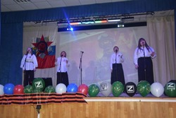 Жители села Сергиевка губкинской территории отметили День защитника Отечества 