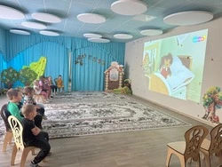 Культработники села Сергиевка губкинской территории провели программу о мультфильмах 