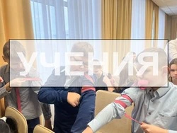 Очередная командно-штабная тренировка прошла в Губкине