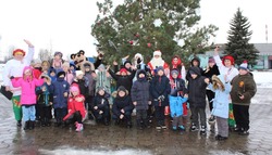Истобнянские школьники губкинской территории посетили открытие главной Ёлки села 