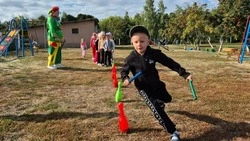 Скороднянские культработники провели для детей спортивно-игровую программу «Летние забавы»