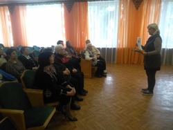 Встреча «Нам от болезней всех полезней» прошла в ЦКР посёлка Троицкий губкинской территории 