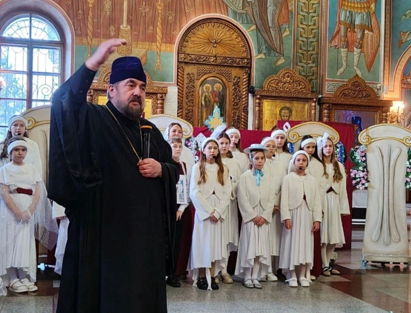 Воспитанники Воскресной школы Спасо-Преображенского собора посетили Рождественский утренник