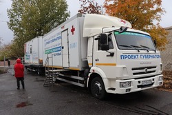 «Поезд здоровья» прибыл в село Сергиевка Губкинского горокруга