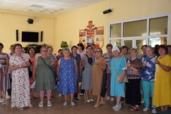 Жители посёлка Прохоровка посетили село Сергиевка губкинской территории 