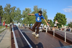 Металлоинвест построил современную скейт-площадку в Губкине