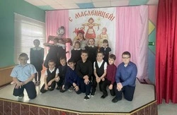 Юные жители села Архангельское приняли участие в программе о Масленичной неделе