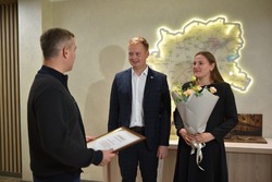 Михаил Лобазнов встретился с призёром Всероссийского конкурса «Учитель года-2024» Игорем Гребёнкиным