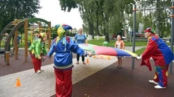 Скороднянские культработники провели спортивно-игровую программу