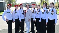 Парад молодёжных организаций военно-патриотической направленности прошёл в Губкине