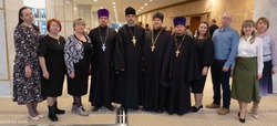 Делегация Губкинской епархии приняла участие в заседании Рождественских образовательных чтений