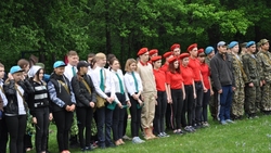 Губкинские школьники приняли участие в «Зарнице»