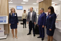 Торжественное открытие после модернизации кадрового центра «Работа России» прошло в Губкине