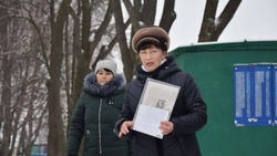 Торжество по случаю освобождения от фашистов Губкинского района состоялось в Скородном