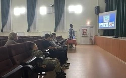 Юные жители села Мелавое посетили час безопасности «Бережём себя зимой»