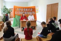 Профилактический час «Правила нашей безопасности» прошёл в ЦКР села Чуево губкинской территории