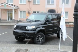 Фонд «Поколение» подарил бронированный автомобиль Шебекинскому горокругу