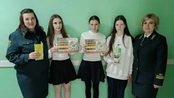 Сотрудники Губкинского лесничества проводят противопожарную пропаганду среди школьных лесничеств