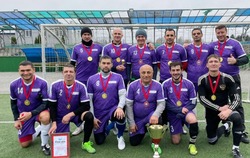 Губкинская команда победила в турнире по футболу среди ветеранов «Кубок ЗКО»