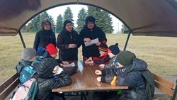 Юные жители села Истобное губкинской территории узнали о работе Телефона доверия 