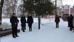 Жители Богословки почтили память погибших при освобождении Губкинского района