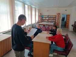 Жители села Вислая Дубрава губкинской территории приняли участие в игре «Вопрос на засыпку»