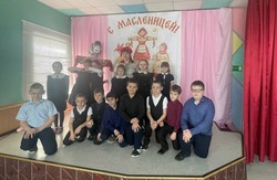 Юные жители села Архангельское приняли участие в программе о Масленичной неделе