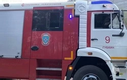 Губкинские огнеборцы ликвидировали пожар в хозяйственной постройке