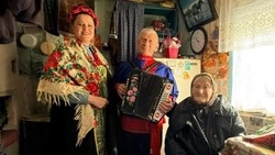 Жительница села Дальняя Ливенка Зинаида Михайловна Захарова отпраздновала 97 день рождения