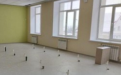 Ремонт школы №11 продолжился в Губкине 