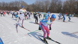 Губкинцы приняли участие в открытой гонке «Лыжня России» 