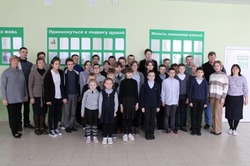 Школьники села Коньшино губкинской территории узнали о героях воинах-интернационалистах 