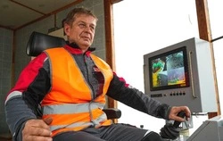 Туман — не помеха. Новая машина пополнила парк горной техники рудоуправления Лебединского ГОКа