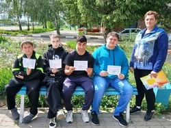 Акция «Твой выбор за тобой» прошла в селе Толстое губкинской территории 
