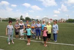 Жители посёлка Троицкий приняли участие в спортивном празднике «Шагом марш!»