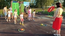Дети и подростки села Вислая Дубрава приняли участие в программе «День русских забав»