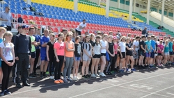 Губкинские лёгкоатлеты приняли участие в спартакиаде школьников