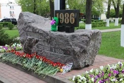 Жители Губкина почтили память участников ликвидации аварии на Чернобыльской АЭС