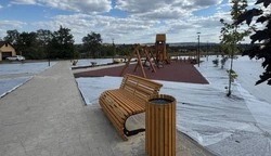 Благоустройство общественной территории сквер Преображенский завершилось в Губкине 