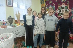 Казацкостепские культработники организовали познавательный час «Ремесленное подворье»