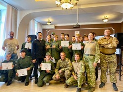 Первый выпуск курсантов Центра развития военно-спортивной подготовки прошёл в Губкине