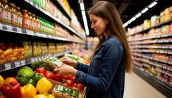 Губкинцы смогут узнать о местах реализации наиболее доступных продуктов