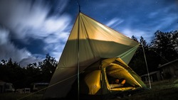 Никаноровские культработники решили организовать видеоурок «Как собрать палатку»
